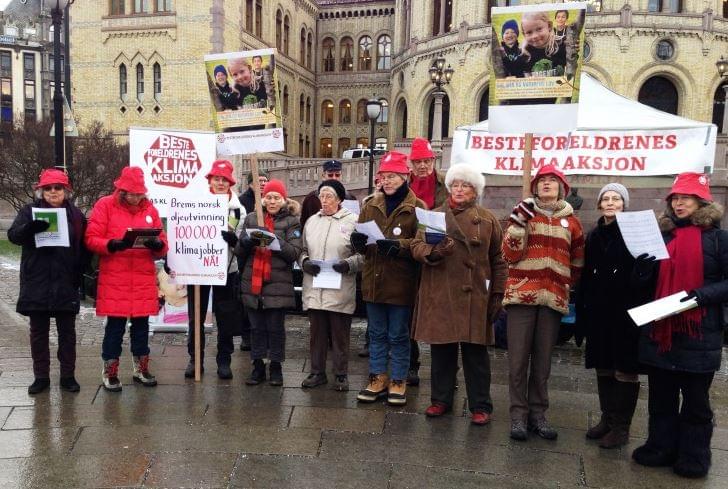 Stortinget sang