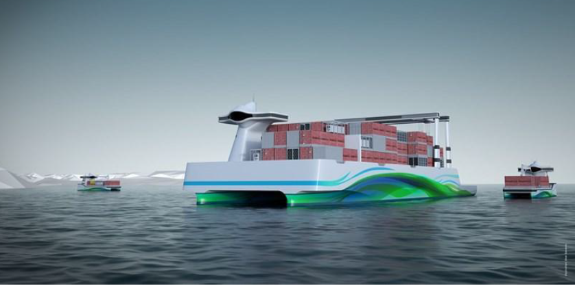 Framtida er sjøen og lite energikrevjande sjøtrasport, meinte Stein Malkenes. Prosjekt Short Sea Pioneer (Maritime Clean Tech).
