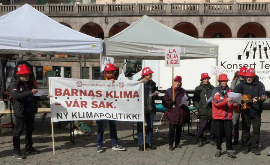 besteforeldre sang youngstorget