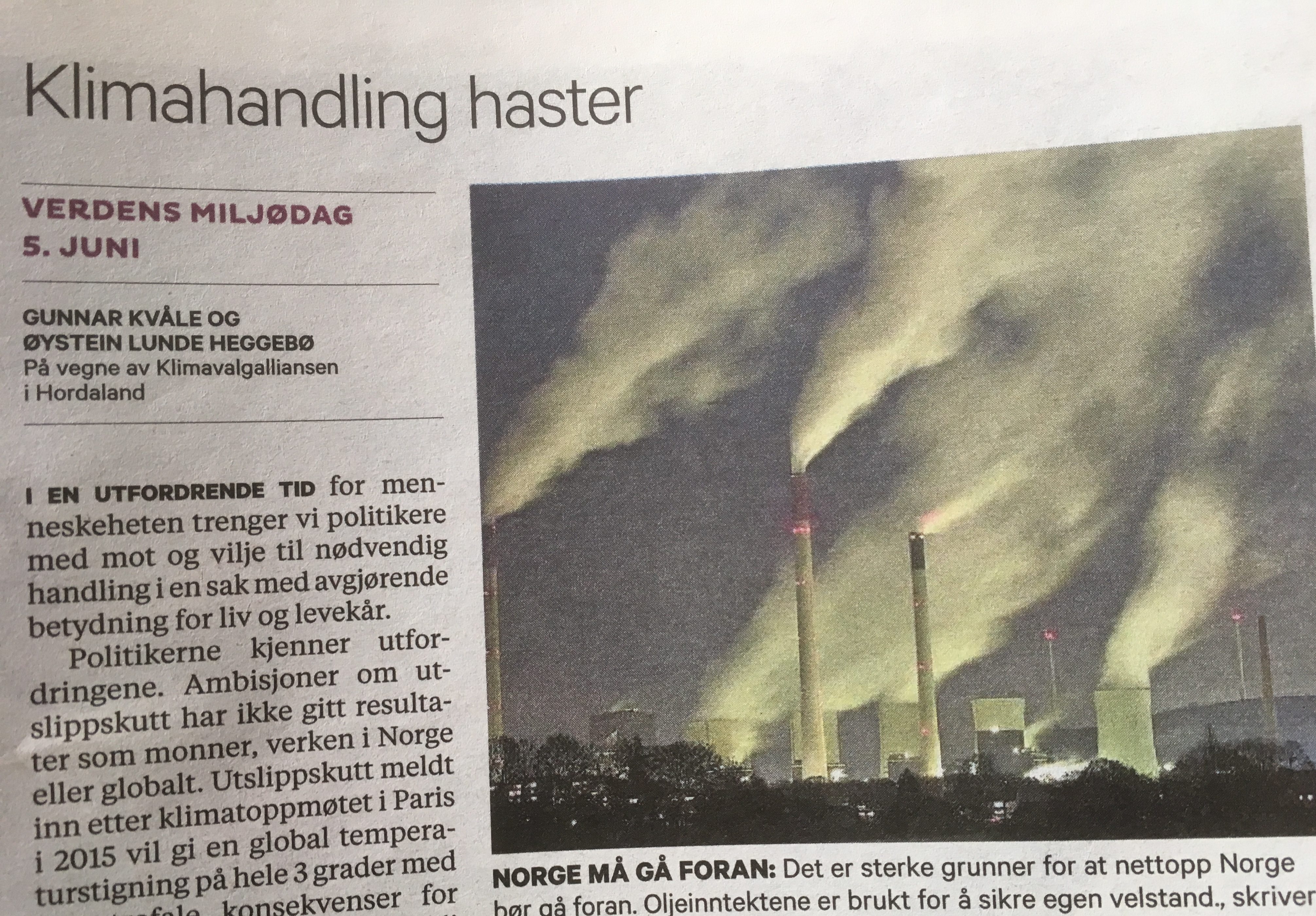 klimahandling