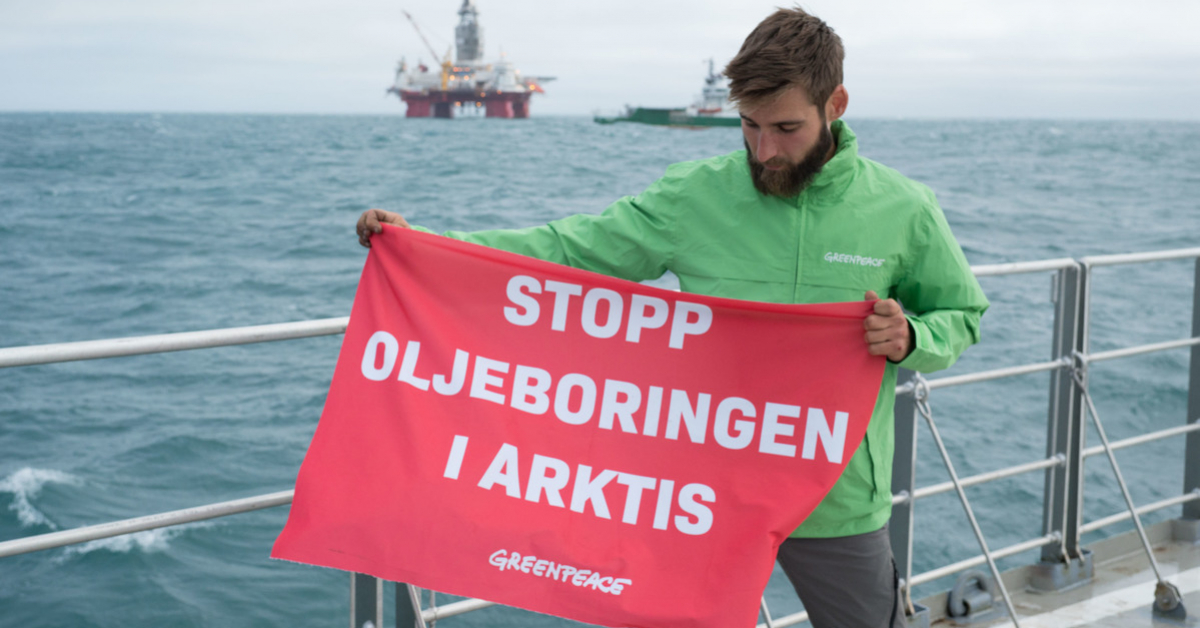 greenpeace stopp olje