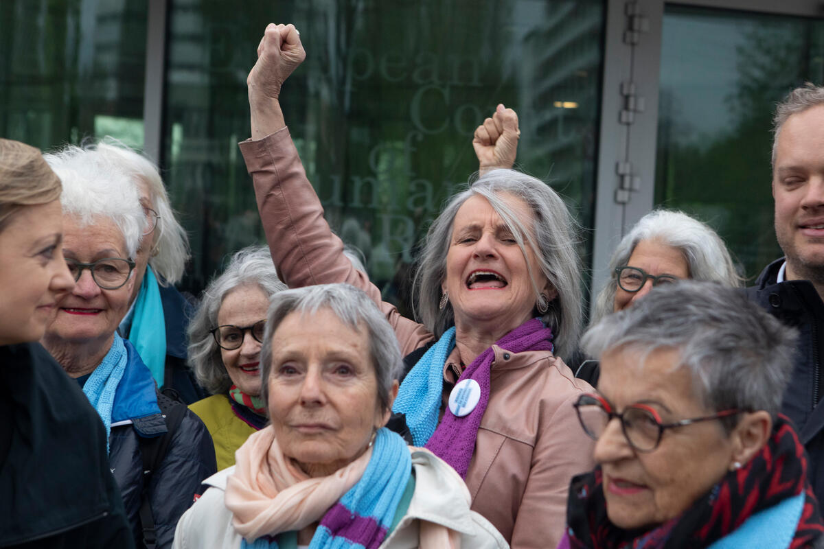 Swiss Senior Women for Climate Protection verdict at ECHRKlimaSeniorinnen Schweiz Urteil am EMGR
