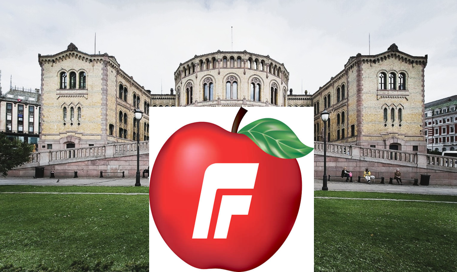 frp foran stortinget