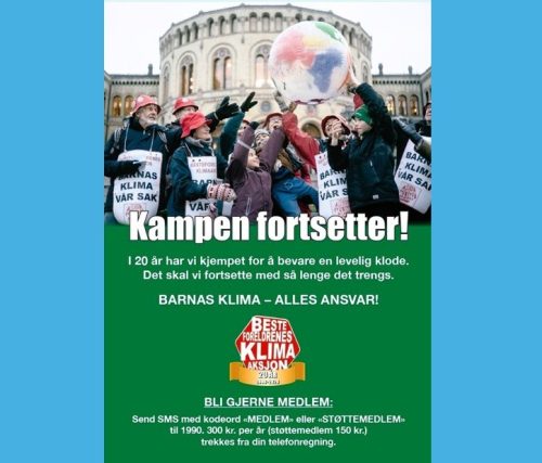 Løpeseddel - Kampen fortsetter